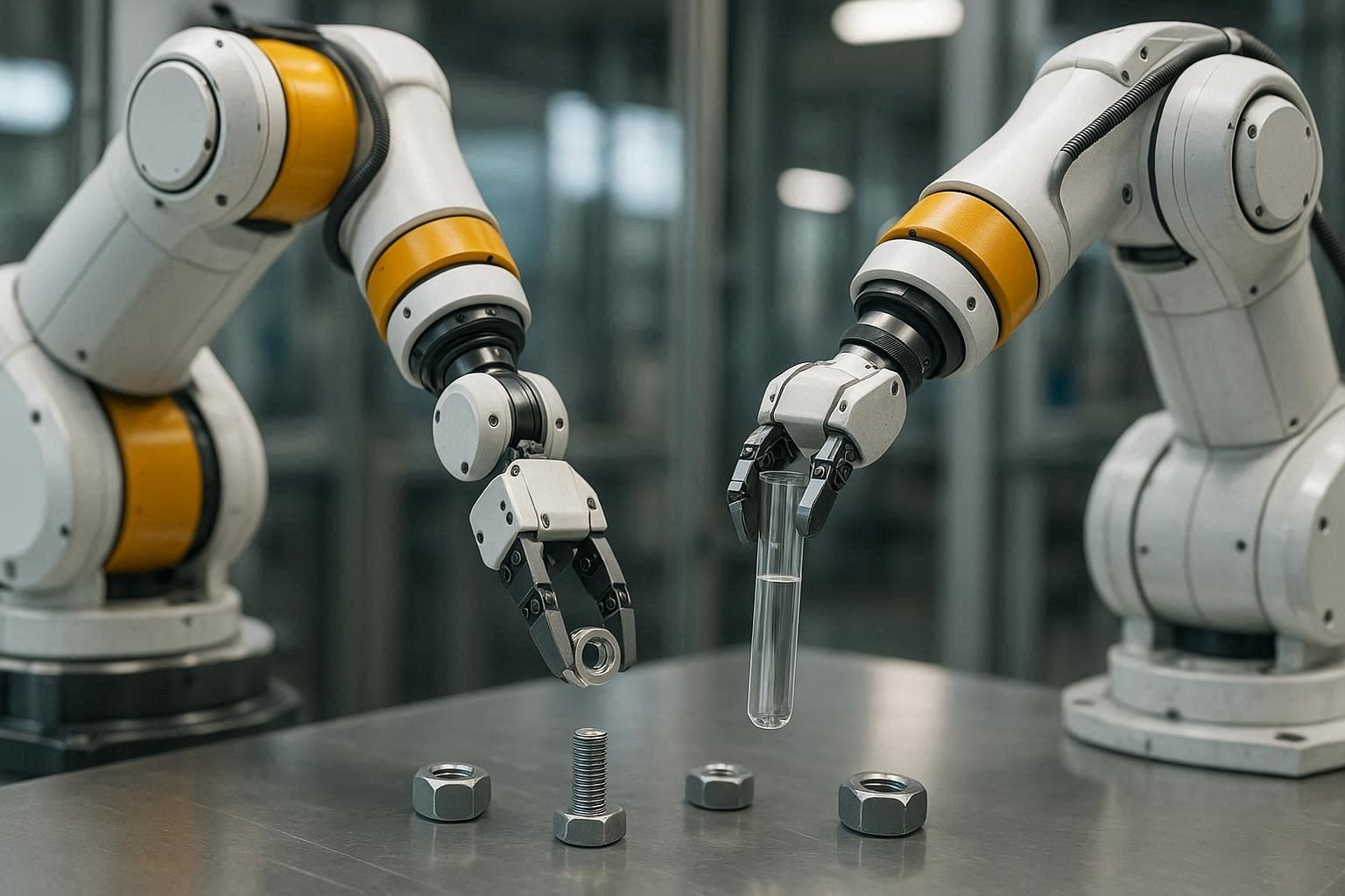 Robots in working environment